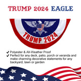 Trump 2024 Eagle Bunting Flag 3 x 6 Bunting Flag