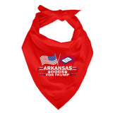 Arkansas For Trump Dog Bandana Limited Edition