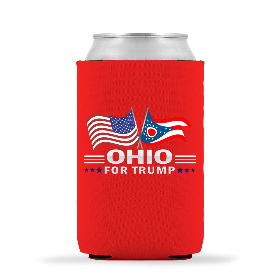 Ohio For Trump Limited Edition Can Cooler 4 Pack