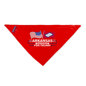 Arkansas For Trump Dog Bandana Limited Edition