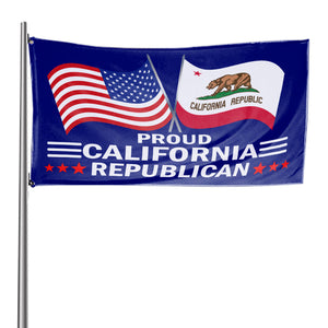 Proud California Republican 3 x 5 Flag - Limited Edition Flags