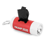 Trump 2020 Dog Waste Bag Dispenser w/ Flash Light