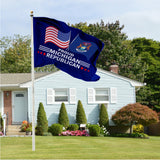 Proud Michigan Republican 3 x 5 Flag - Limited Edition Flags