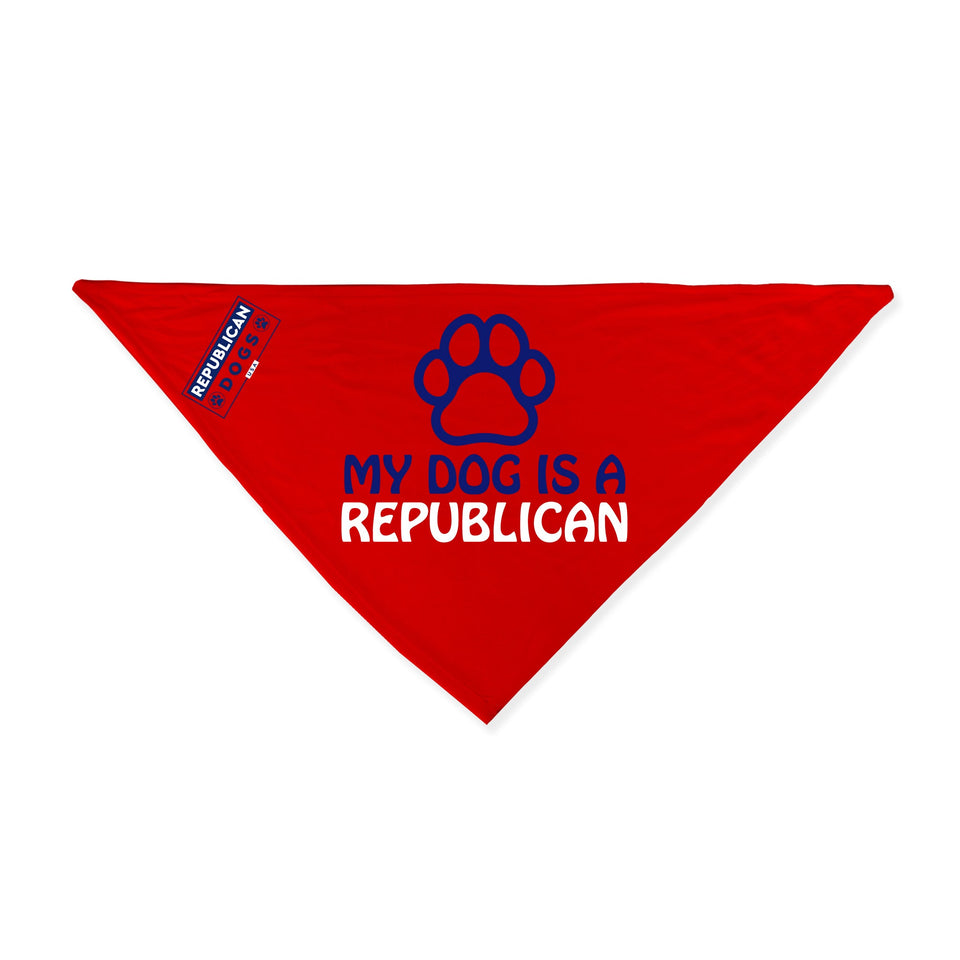 My Dog is a Republican Dog Bandana