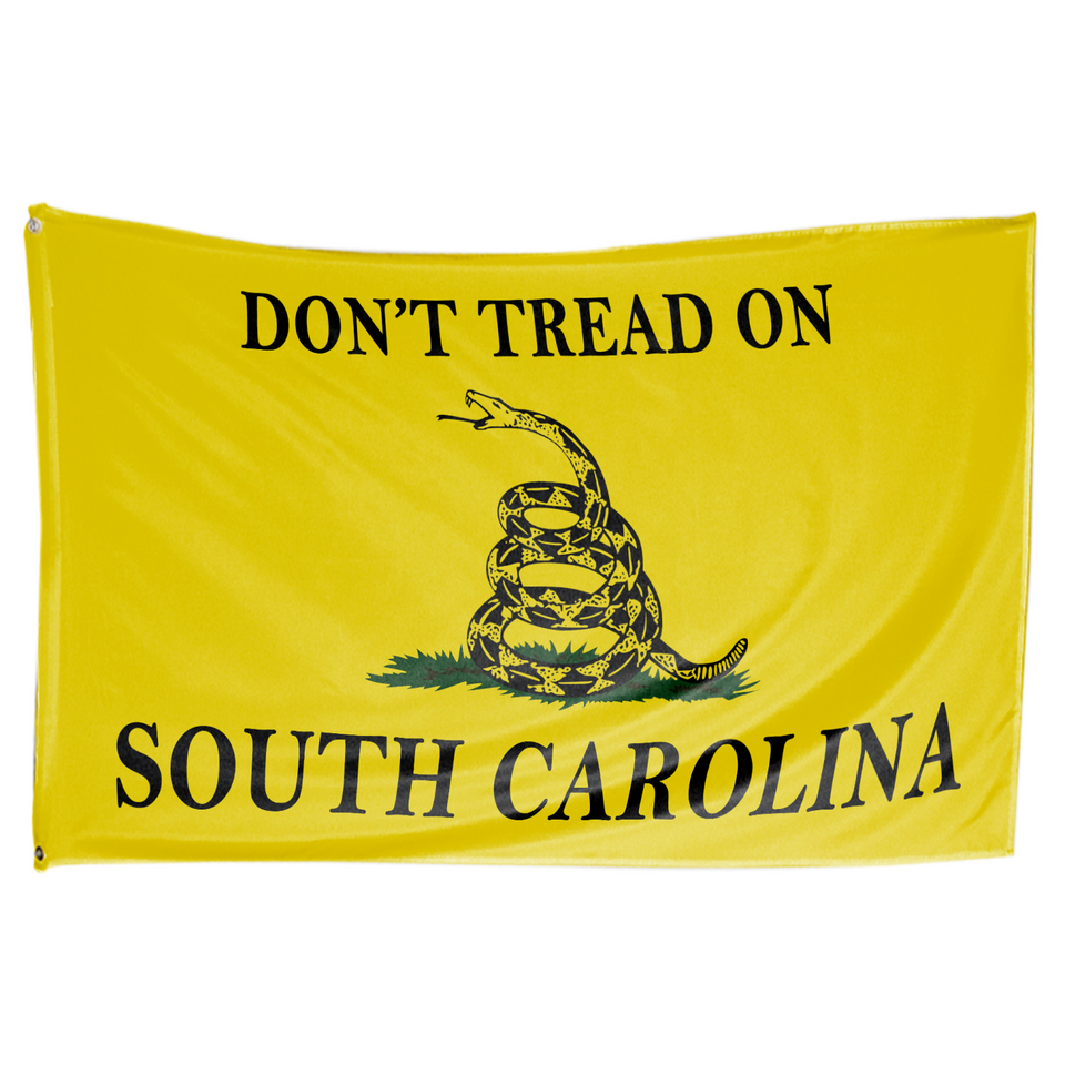 Don't Tread on South Carolina 3 x 5 Gadsden Flag - Limited Edition