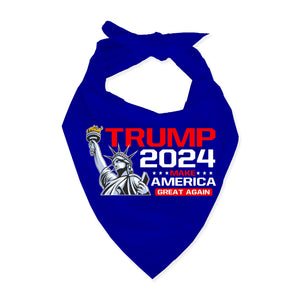 Trump 2024 Make America Great Statue of Liberty Bandana