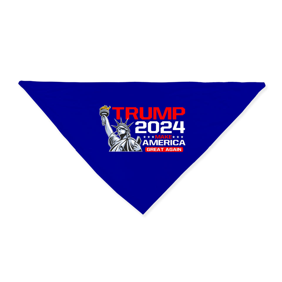 Trump 2024 Make America Great Statue of Liberty Bandana