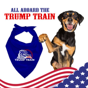 2024 Trump Train Dog Bandana