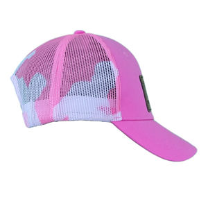 Trump 2024 Take America Back! Pink Silhouette Hat