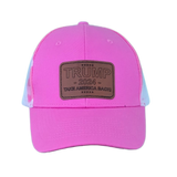 Trump 2024 Take America Back! Pink Silhouette Hat