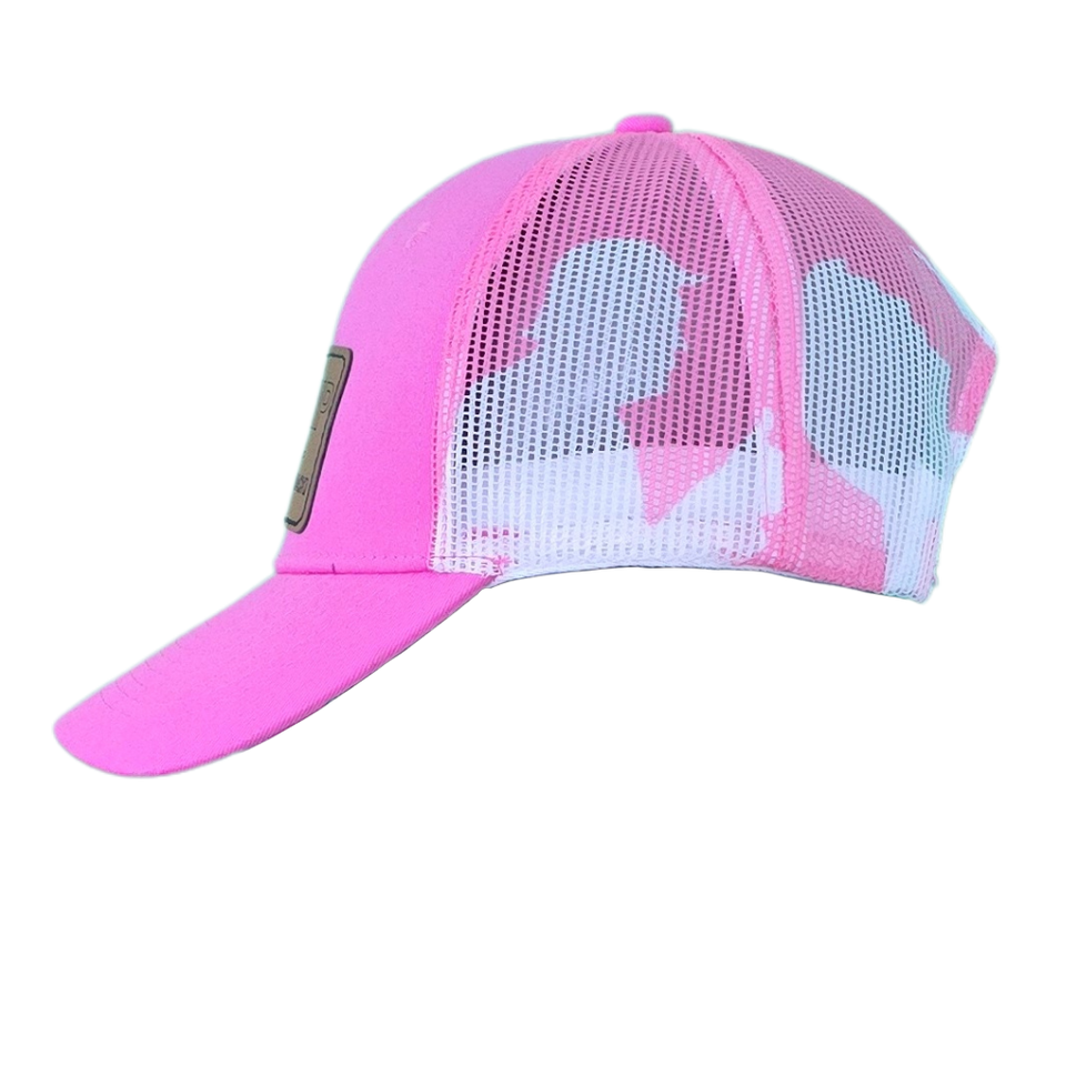 Trump 2024 Take America Back! Pink Silhouette Hat