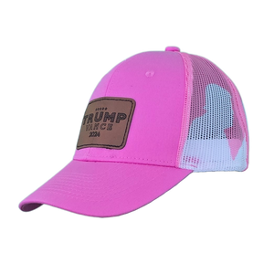 Trump Vance 2024 Silhouette Pink Hat