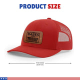 Babes For Trump, Trump 2024 Red Hat with leather patch