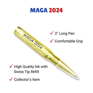 Vermont for Trump Bullet Pen - Two Pack - New Trump 2024 Pen Set