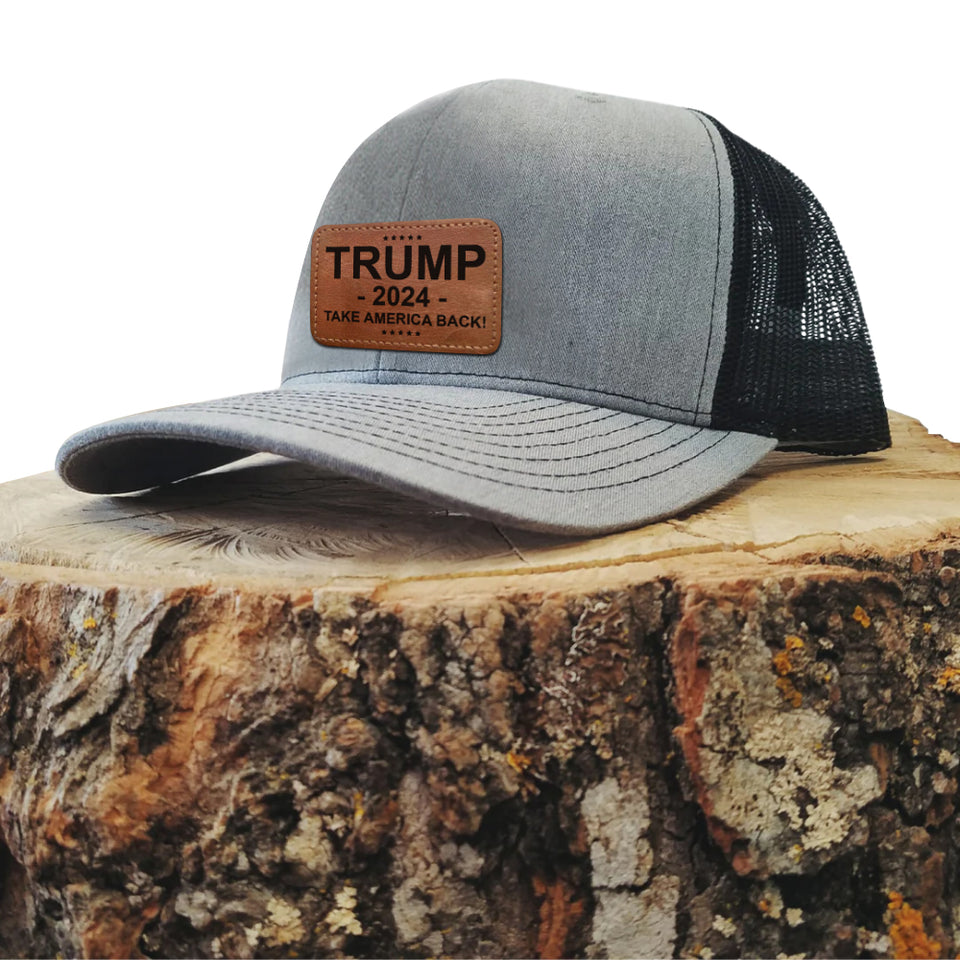 Take America Back Trump 2024 Hat with Patch