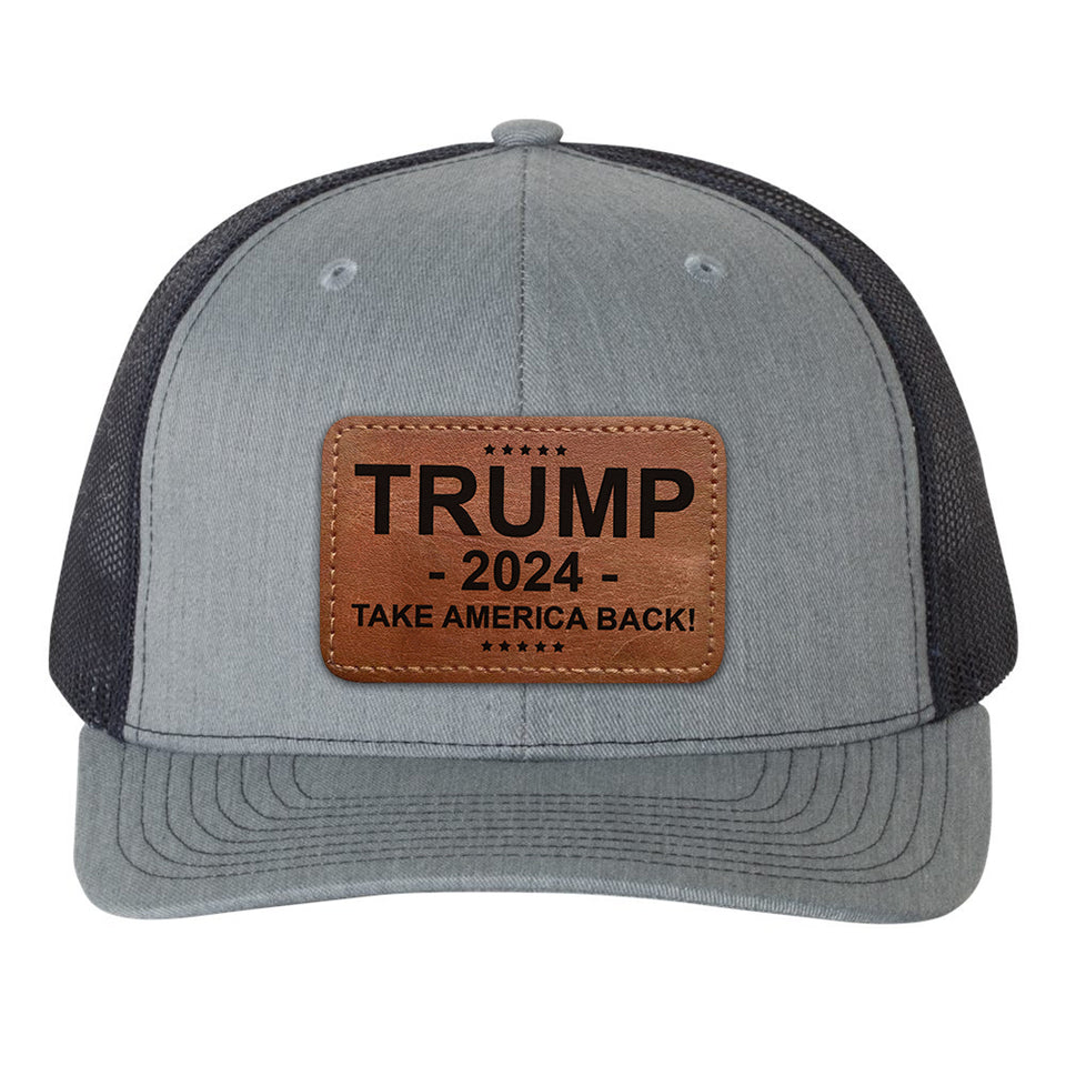 Take America Back Trump 2024 Hat with Patch