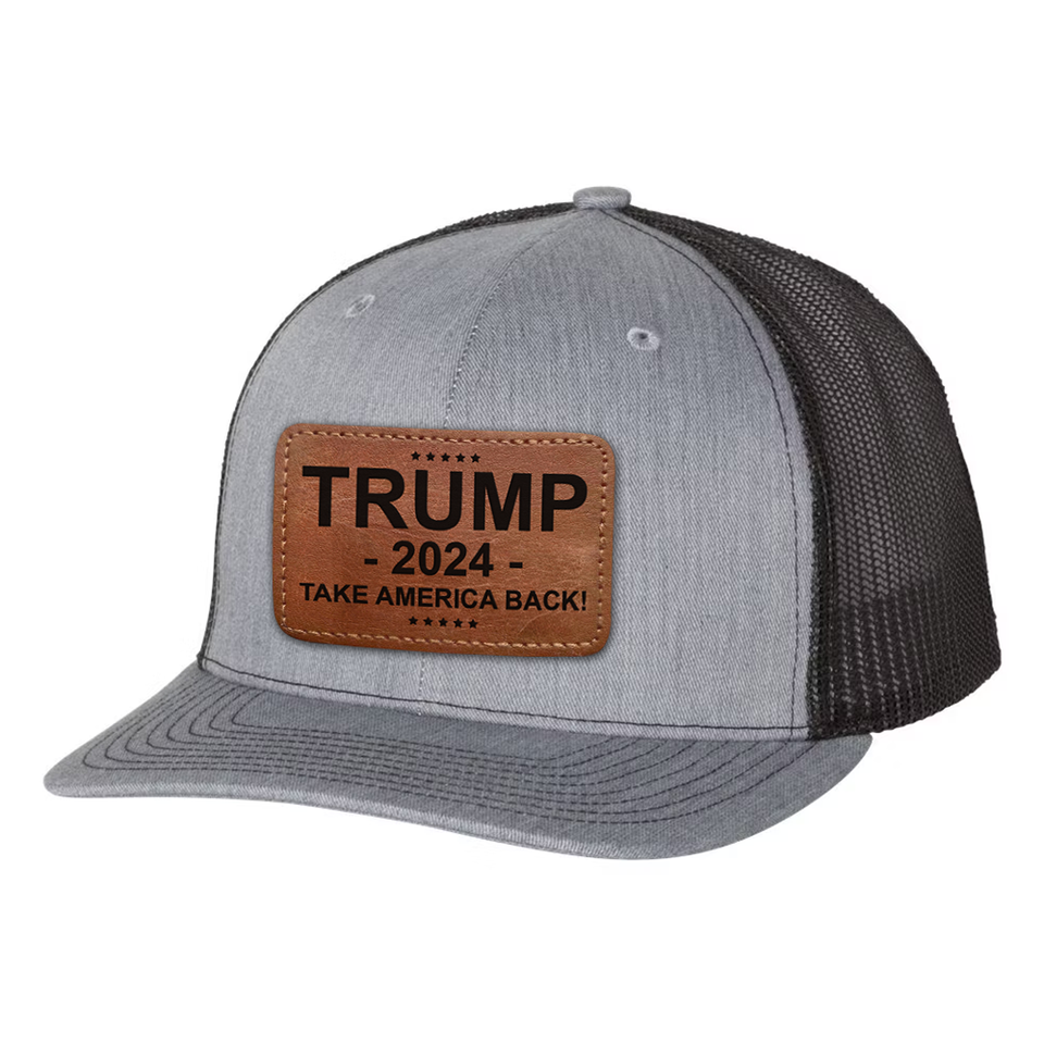 Take America Back Trump 2024 Hat with Patch