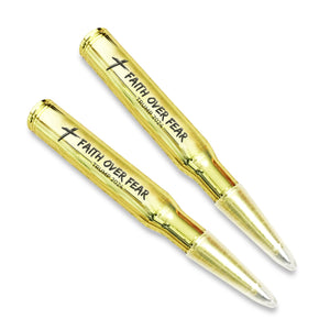 Faith Over Fear Trump 2024 Bullet Style Pen-Trump 2024 Pen