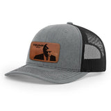 Trump 2024 Mugshot Hat with leather patch