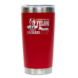 I'd Rather Vote for a Felon than a Jackass 20oz Red Tumbler, Trump 2024 Tumbler