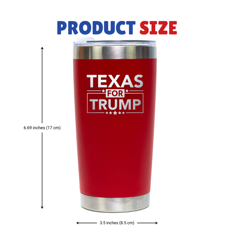 Ohio for Trump 2024 Red Tumbler 20oz