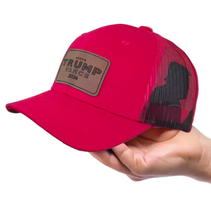 Trump Vance 2024 Silhouette Red Hat