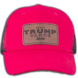 Trump Vance 2024 Silhouette Red Hat