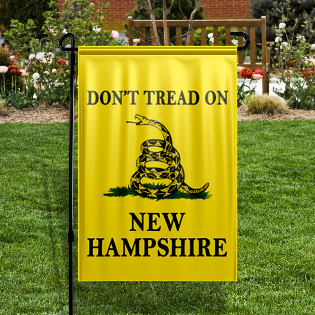 Don't Tread On New Hampshire Yard Flag- Limited Edition Garden Flag
