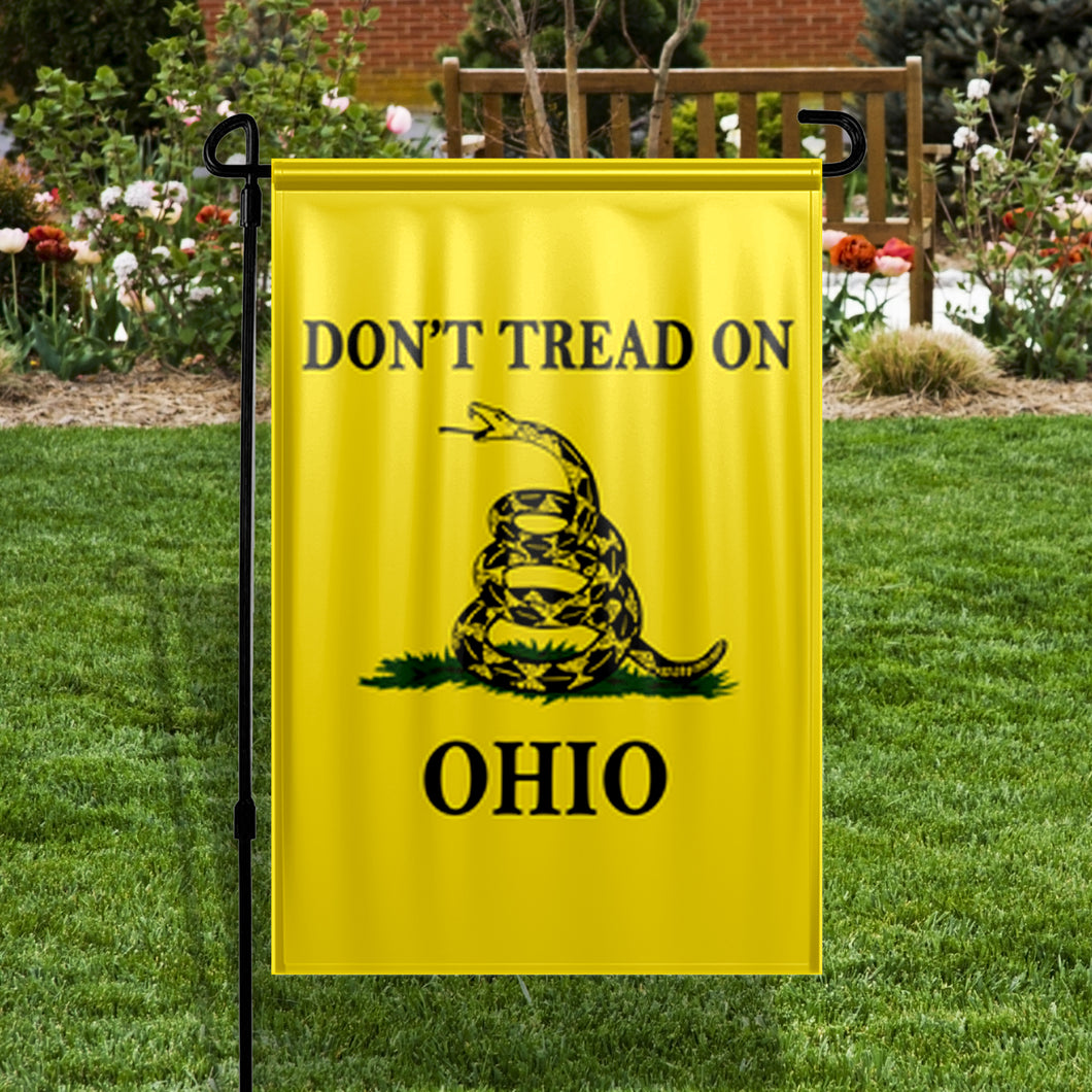 Don't Tread On Ohio Yard Flag- Limited Edition Garden Flag