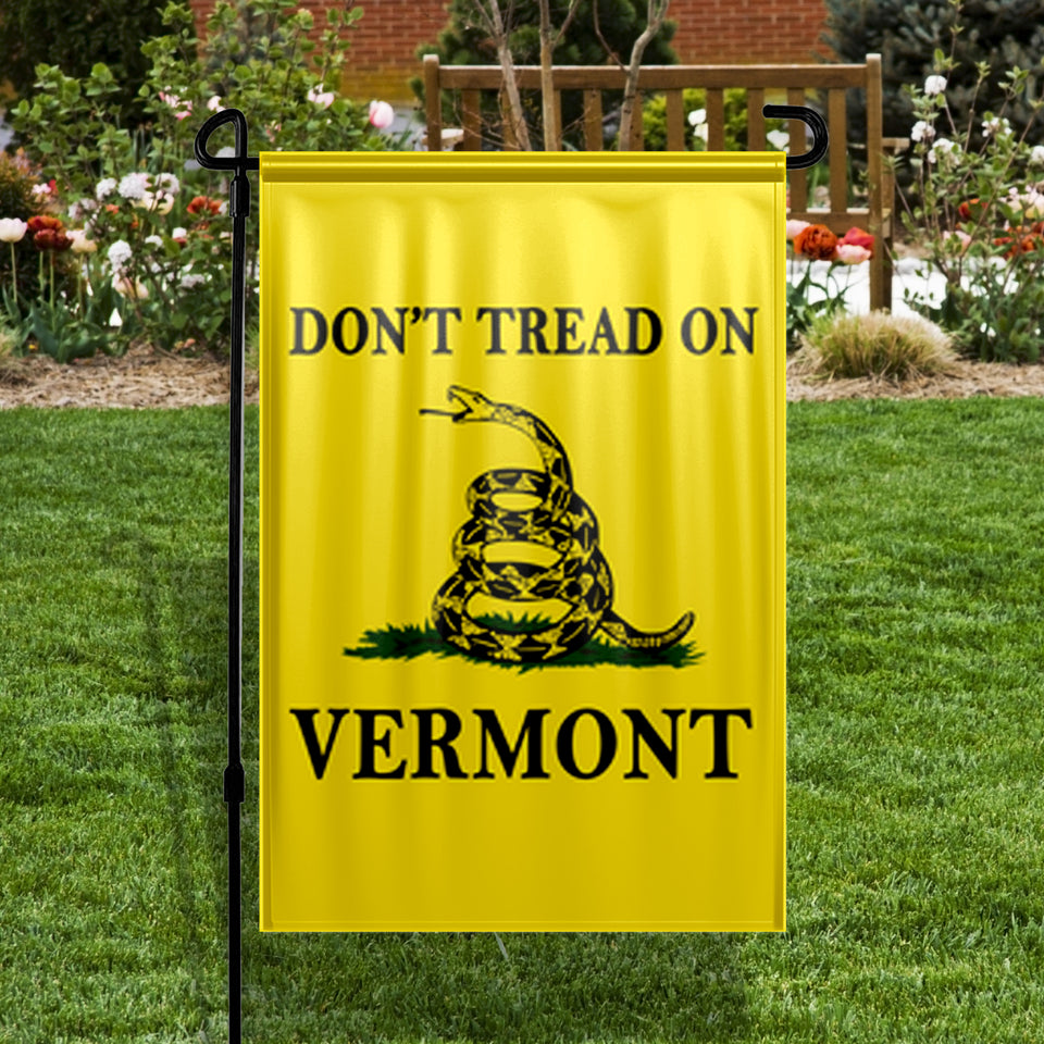 Don't Tread On Vermont Yard Flag- Limited Edition Garden Flag