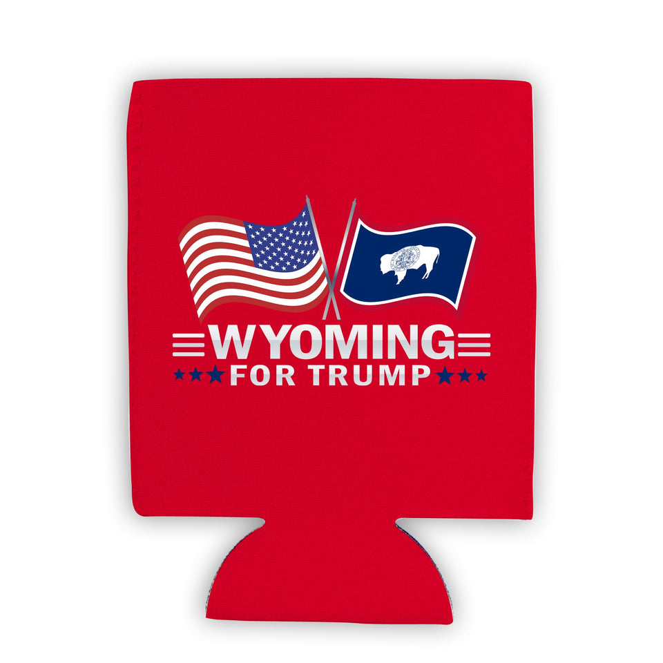 Wyoming For Trump Limited Edition Can Cooler 6 Pack