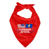 Sleepy Joe Biden Chew Toy Doll + Free Kansas For Trump Dog Bandana