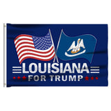 Don't Blame Me I Voted For Trump - Louisiana For Trump 3 x 5 Flag Bundle