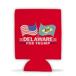 Delaware For Trump Limited Edition Can Cooler 4 Pack