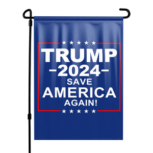 Trump 2024 Save America Again  Limited Edition Yard Flag