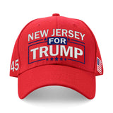 New Jersey For Trump Limited Edition Embroidered Hat