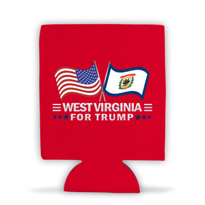 West Virginia For Trump Limited Edition Can Cooler