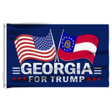 Georgia For Trump 3 x 5 Flag - Limited Edition Dual Flags