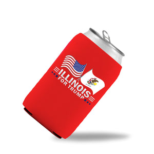 Illinois For Trump Limited Edition Can Cooler