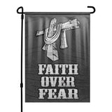 Faith Over Fear Yard Flag
