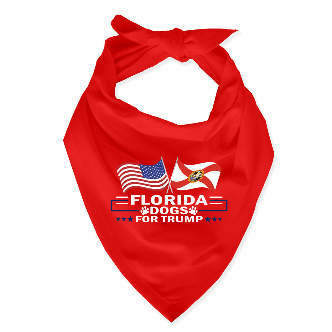 Florida For Trump Dog Bandana Limited Edition