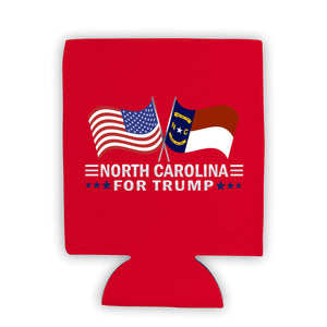 North Carolina For Trump Limited Edition Can Cooler 4 Pack