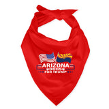 Arizona For Trump Dog Bandana Limited Edition