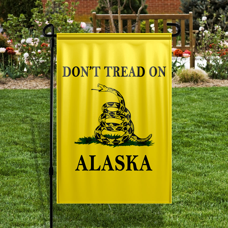 Don't Tread On Alaska Yard Flag- Limited Edition Garden Flag