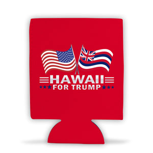 Hawaii For Trump Limited Edition Can Cooler 4 Pack