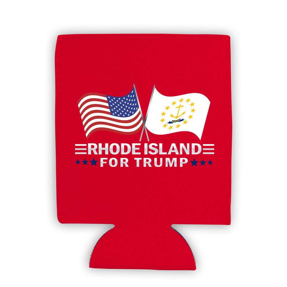 Rhode Island For Trump Limited Edition Can Cooler 6 Pack