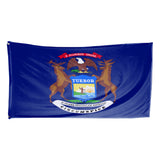 Michigan State Flag 3 x 5 Feet