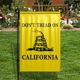 Don't Tread On California Yard Flag- Limited Edition Garden Flag