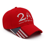 2nd Amendment 2A Limited Edition Red Embroidered Hat