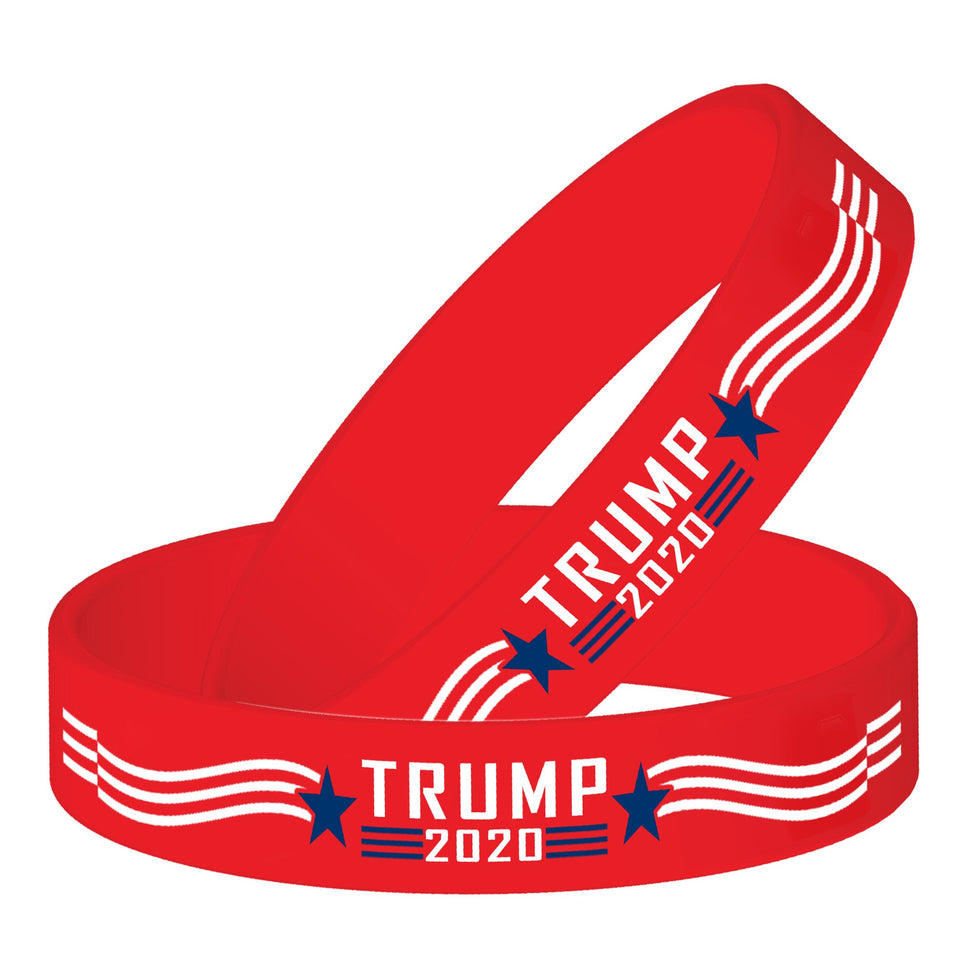 Trump 2020 Silicone Wristbands